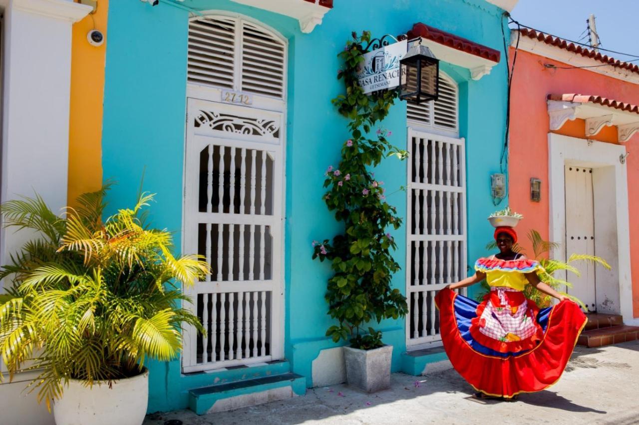 Casa Renacer Bed & Breakfast Cartagena ภายนอก รูปภาพ